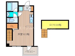 ルメール諏訪町の物件間取画像